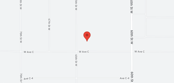 map of Vac/Vic Avenue C/65 Stw Lancaster, CA 93536